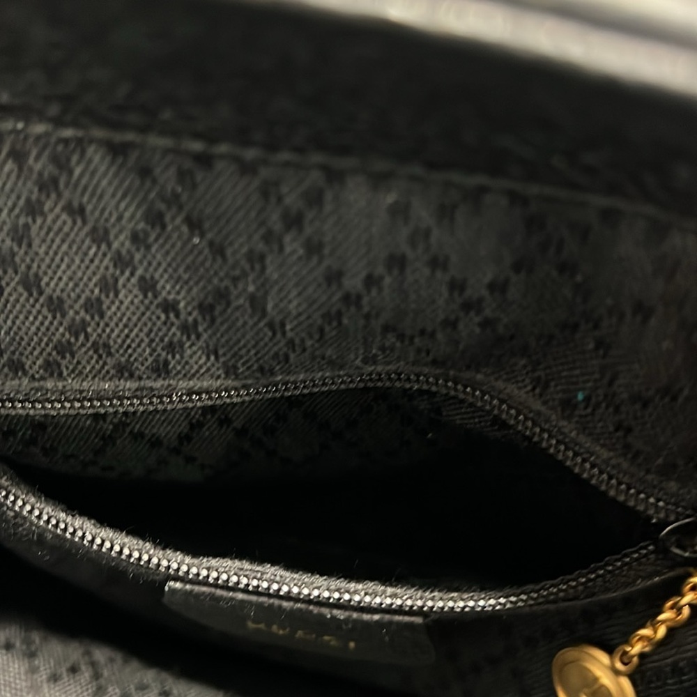 Gucci Mini Bamboo Backpack in Black Suede with COA EUC - Picture 11 of 17